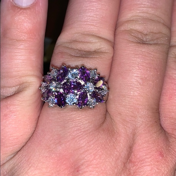 New gorgeous amethyst ring7 - Picture 2 of 8
